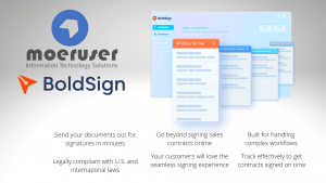 Send your documents out for signatures in minutes